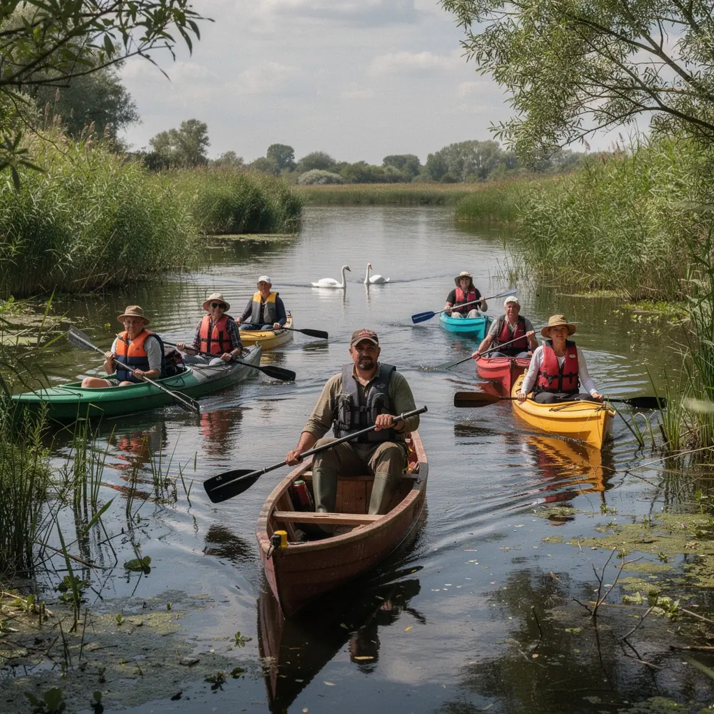 Vedere panoramică a munților Carpați în timpul unei excursii culturale.